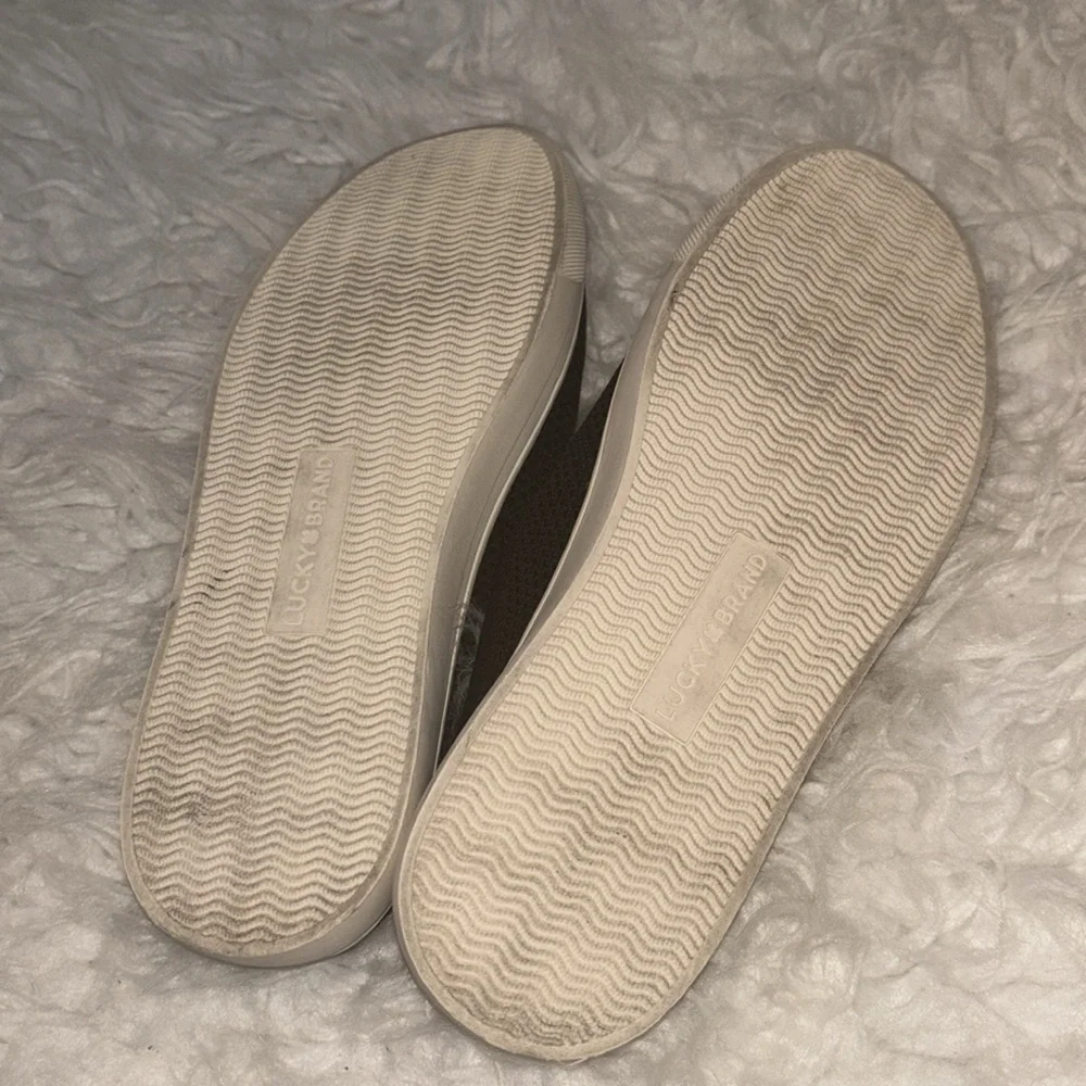 🍀Lucky Brand Larlan Sneaker Mules, Size 7.5M/38 - Picture 10 of 15